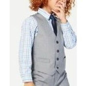 Nautica 2-Pc. Machine Washable Sharkskin Vest, Shirt &, Toddler and Little Boys